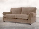 Hetty 4 Seat Sofa In Mocha Vintage Velvet