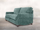 Hetty 4 Seat Sofa In Ocean Storm Vintage Velvet