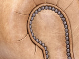 Hetty 4 Seat Sofa In Pecan Vintage Leather