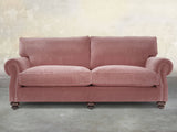 Hetty 4 Seat Sofa In Pink Lush Velvet