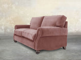 Hetty 4 Seat Sofa In Pink Lush Velvet