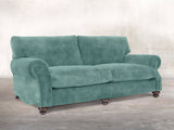 Hetty 4 Seat Sofa In Summer Mist Vintage Velvet