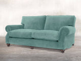 Hetty 4 Seat Sofa In Summer Mist Vintage Velvet
