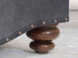 Hetty 4 Seat Sofa In Thunder Vintage Leather