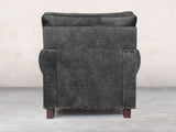Hetty Chair In Black Vintage Leather