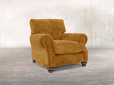 Hetty Chair In Gold Vintage Velvet
