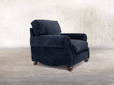 Hetty Chair In Indigo Vintage Velvet