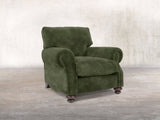 Hetty Chair In Jade Vintage Velvet
