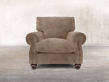 Hetty Chair In Mocha Vintage Velvet