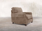 Hetty Chair In Mocha Vintage Velvet