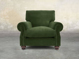 Hetty Chair In Pine Lush Velvet