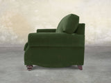 Hetty Chair In Pine Lush Velvet