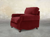 Hetty Chair In Red Lush Velvet