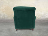 Hetty Chair In Kingfisher Lush Velvet