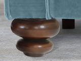 Hetty Chair In Sky Lush Velvet