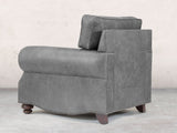 Hetty Cuddler In Grey Vintage Leather