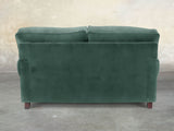 Hetty Snug 2 Seat Sofa In Aqua Lush Velvet