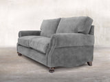 Hetty Snug 2 Seat Sofa In Dove Vintage Velvet