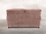 Hetty Snug 2 Seat Sofa In Dusky Pink Vintage Velvet