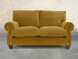 Hetty Snug 2 Seat Sofa In Golden Lush Velvet