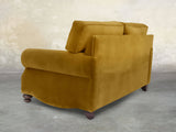 Hetty Snug 2 Seat Sofa In Golden Lush Velvet