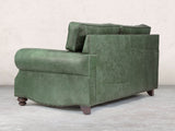 Hetty Snug 2 Seat Sofa In Green Vintage Leather