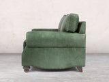 Hetty Snug 2 Seat Sofa In Green Vintage Leather