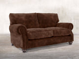 Hetty Snug 2 Seat Sofa In Hickory Vintage Velvet