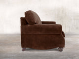 Hetty Snug 2 Seat Sofa In Hickory Vintage Velvet