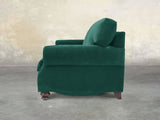 Hetty Snug 2 Seat Sofa In Kingfisher Lush Velvet
