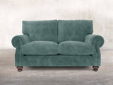 Hetty Snug 2 Seat Sofa In Ocean Storm Vintage Velvet