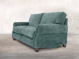 Hetty Snug 2 Seat Sofa In Ocean Storm Vintage Velvet