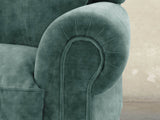 Hetty Snug 2 Seat Sofa In Ocean Storm Vintage Velvet