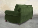 Hetty Snug 2 Seat Sofa In Pine Lush Velvet