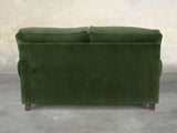 Hetty Snug 2 Seat Sofa In Pine Lush Velvet