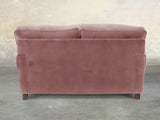 Hetty Snug 2 Seat Sofa In Pink Lush Velvet