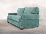 Hetty Snug 2 Seat Sofa In Summer Mist Vintage Velvet
