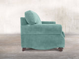 Hetty Snug 2 Seat Sofa In Summer Mist Vintage Velvet
