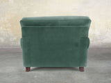 Hetty Snuggler In Aqua Lush Velvet