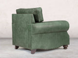 Hetty Snuggler In Green Vintage Leather