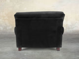 Hetty Snuggler In Jet Black Lush Velvet