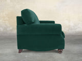 Hetty Snuggler In Kingfisher Lush Velvet