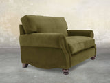 Hetty Snuggler In Moss Lush Velvet