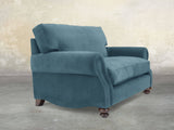 Hetty Snuggler In Sky Lush Velvet