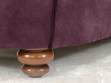 Jasper 2 Seat Chesterfield Sofa In Imperial Vintage Velvet