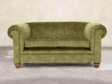 Jasper 2 Seat Chesterfield Sofa In Spring Meadow Vintage Velvet