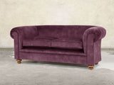 Jasper 3 Seat Chesterfield Sofa In Imperial Vintage Velvet