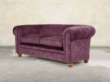 Jasper 3 Seat Chesterfield Sofa In Imperial Vintage Velvet