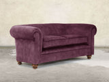 Jasper 3 Seat Chesterfield Sofa In Imperial Vintage Velvet