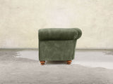 Jasper 4 Seat Chesterfield Sofa In Jade Vintage Velvet